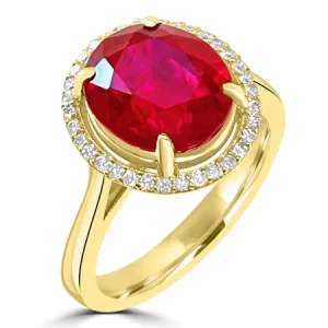 Berma Ruby Diamond Ring