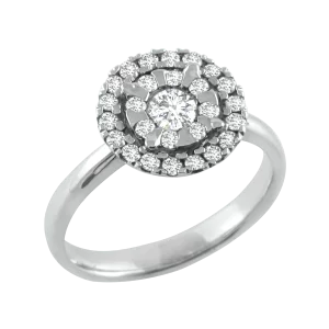 Diamond Italian Ring