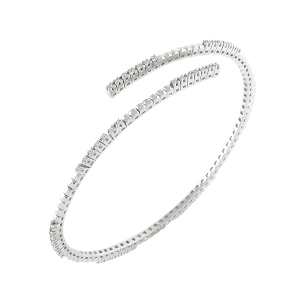 Diamond Made in Italy Bangle Bracelet