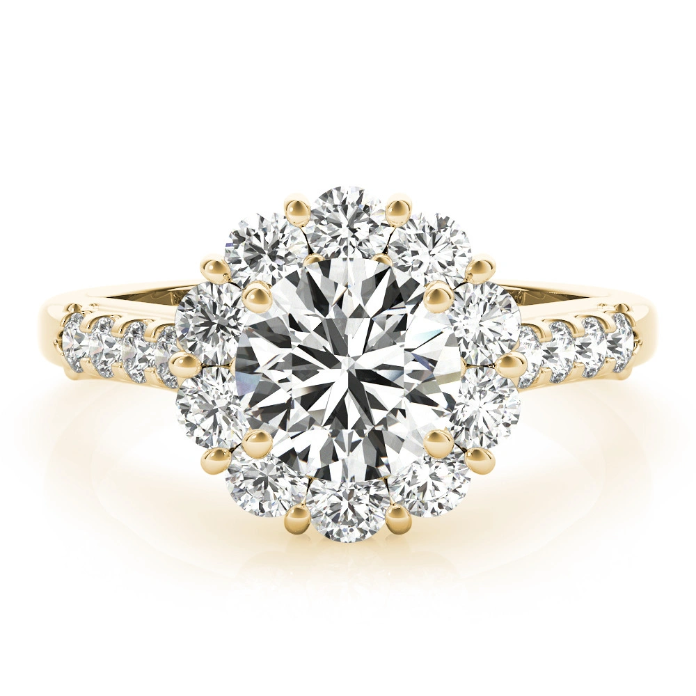 Diamond Milgrain Engagement Ring - Image 2