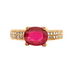 Diamond Ruby Ring
