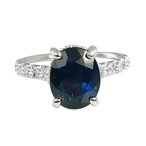 Diamond Sapphire Ring