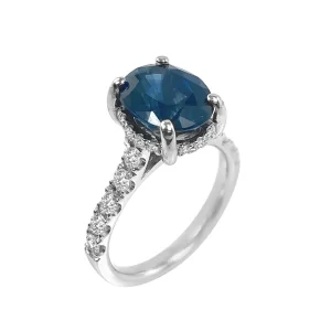 Diamond Sapphire Ring