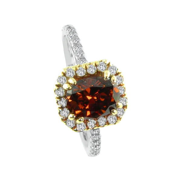 Fancy Brown Diamond Ring GIA Certified