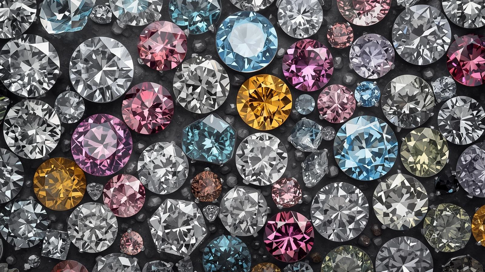 Salt and Pepper Diamond