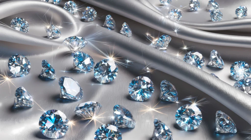 natural vs lab grown diamond side by side comparison GIA certified Las Vegas fine jewelry