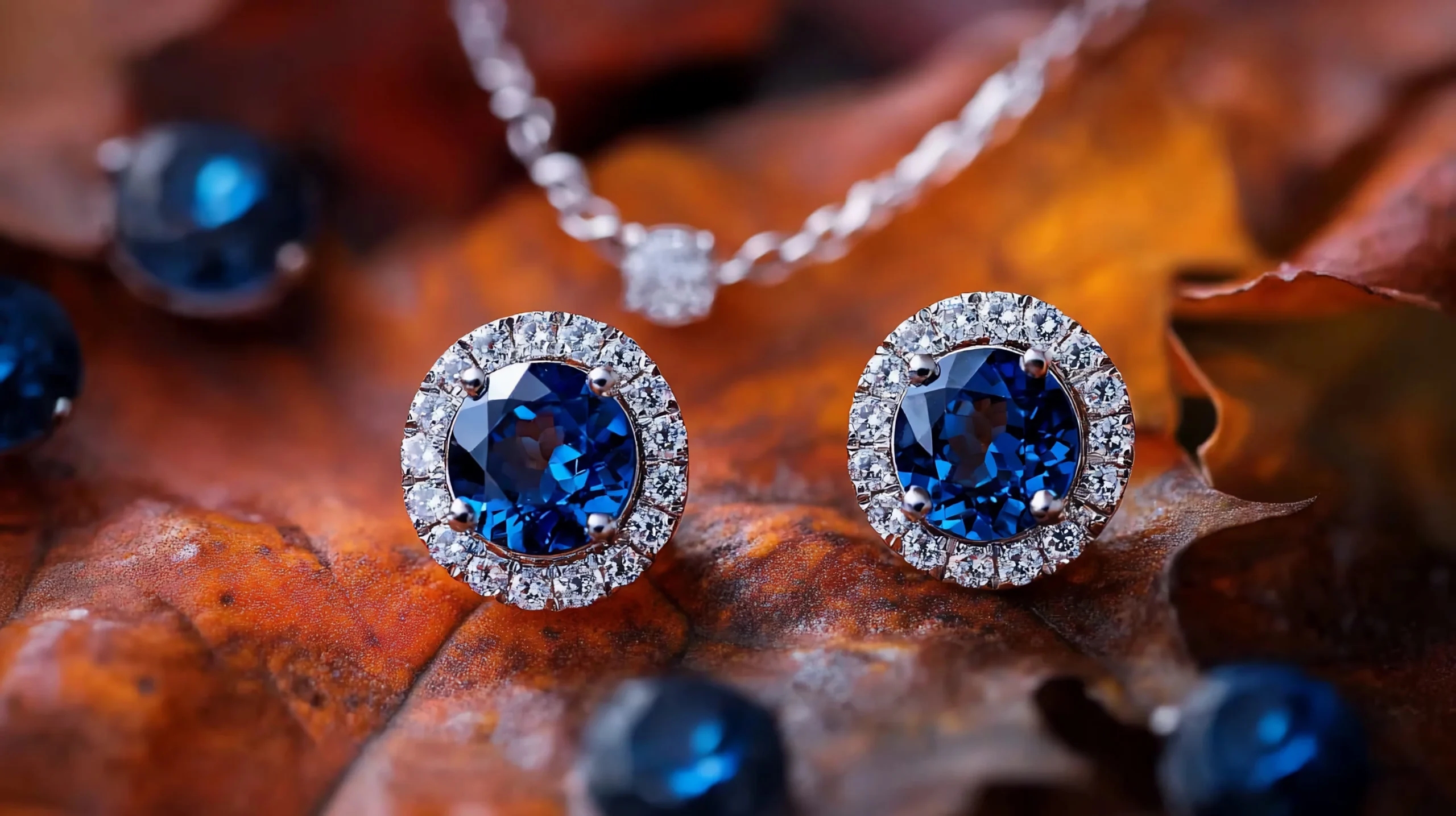 tanzanite vs blue sapphire engagement ring comparison Las Vegas fine jewelry